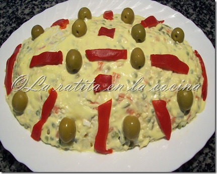 Ensaladilla Decorada Para Ni Ef Bf Bdos Ensaladilla Decorada Para Ni Ef Bf Bdos