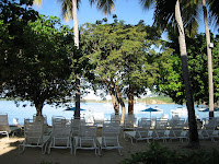 View from the front porch of our suite in St. Thomas