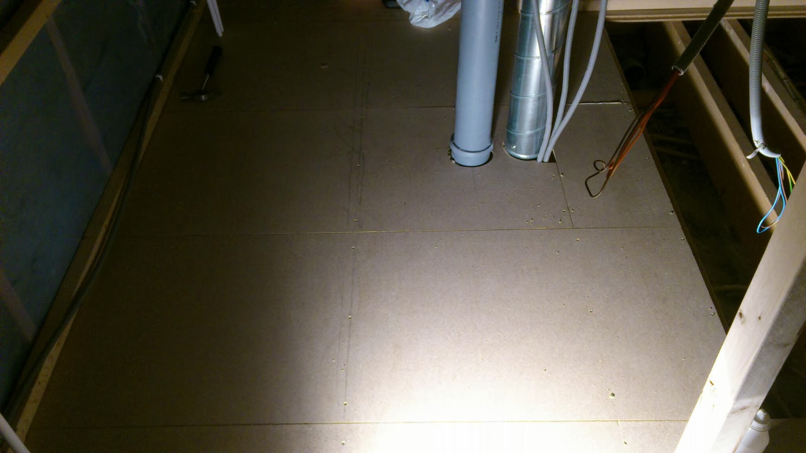 Huset en övervåning blir till: januari 2014