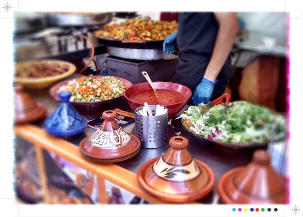 This Moroccan feast is just one of the amazing cusines you can try at the Real Food Festival
