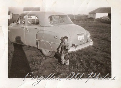 Child and a car Dl Antiques