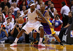 LeBron Sets NBA Record of 6 Games with 30+ Points & 60+% FG lebron james nba 130210 mia vs lal 03 LeBron Sets NBA Record of 6 Games with 30+ Points & 60+% FG