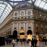 Galleria Vittorio Emanuele II in Milan, Italy 