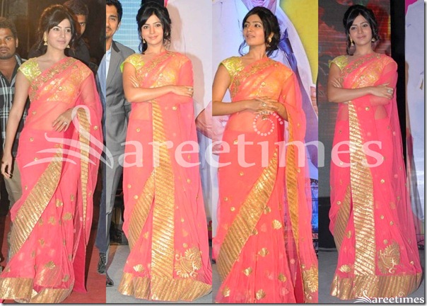 Samantha_Netted_Saree