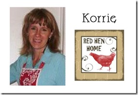 Korrie - Red Hen Home Korrie - Red Hen Home