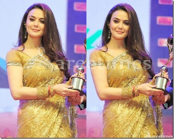 Preity_Zinta_Gold_Embroidery_Saree Preity_Zinta_Gold_Embroidery_Saree