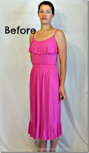 Dress Refashion theresastodos.blogspot.com Dress Refashion theresastodos.blogspot.com