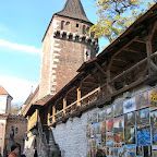 Krakow City Walls and paintings.JPG