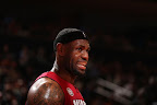 LeBron Debuts Two New Pairs at MSG Carmex iD & Grey PE lebron james nba 130301 mia at nyk 06 LeBron Debuts Two New Pairs at MSG Carmex iD & Grey PE