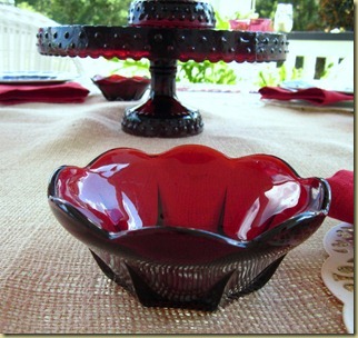 1pat table ruby bowl