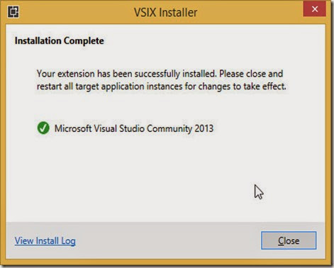 Installation complete Installation complete