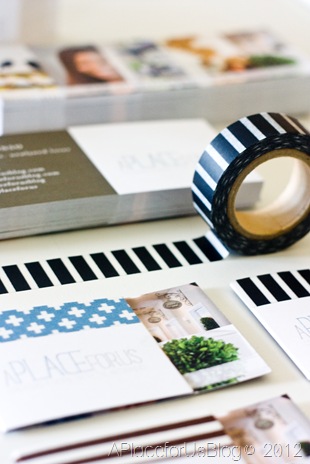 Washi Tape Business Cards