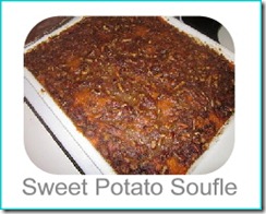 sweet potato soufle