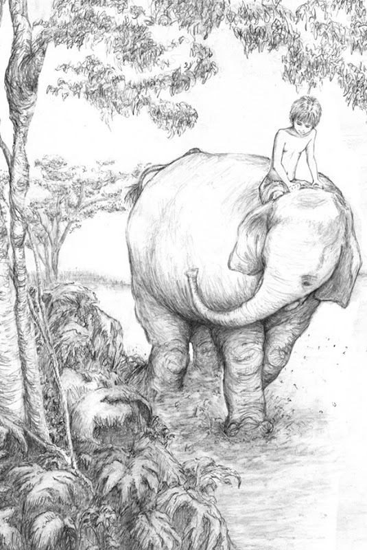 niño y elefante niño y elefante