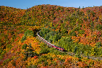 Agawa Canyon Fall Train Tour through incredible scenery.