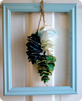 Fabric Pinecones