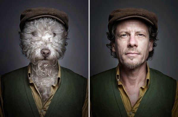 Собаки, одетые как их владельцы Себастьян Маньяни | Картинка №7