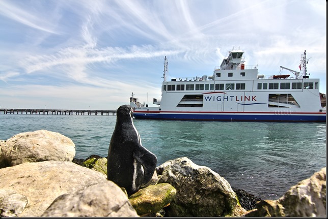 Dippy at Yarmouth harbour (2)