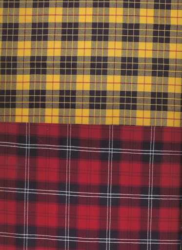 Tartan now -- Four florious clan tartans including Macleod and Ramsay.