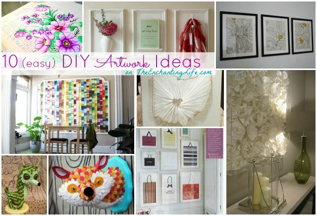10 easy DIY Artwork Ideas (No Art Degree Required) | The ...