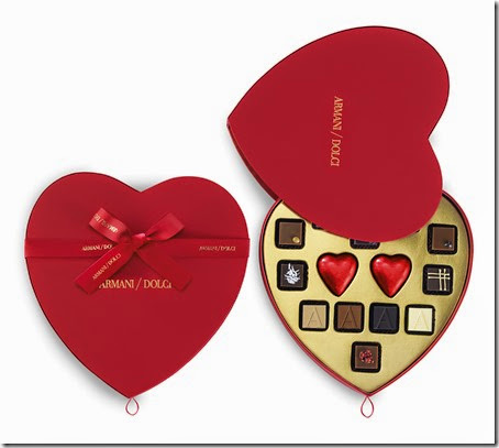 Armani Dolci Valentine's Day 2015 - 14pcs_heart shaped gift box