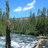 Raging River at Lake Billy Chinook