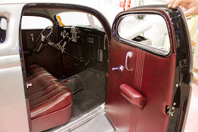 James Hetfield of Metallica's 36 Ford: Interior built by FBI Franzini Brothers Interiors