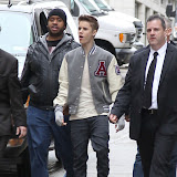 Justin Bieber Leaves The View 2011