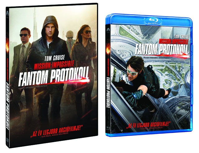 Mission Impossible - Fantom protokoll DVD-n és BD-n