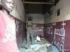 Unterkunft der Straßenkinder, Slum Kampala
