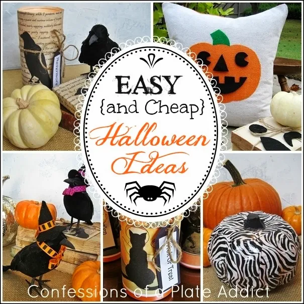 CONFESSIONS OF A PLATE ADDICT Easy {and Cheap} Halloween Ideas