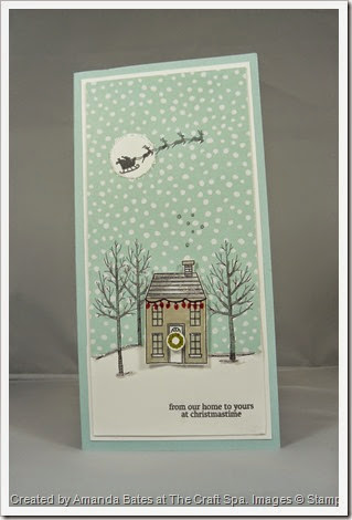 Holiday Home & White Christmas DL Card, Amanda Bates at The Craft Spa (1)