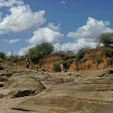 down in the dry river bed