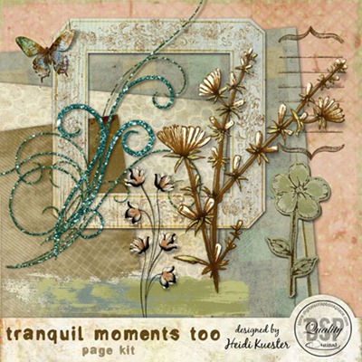 Tranquil Moments 2 Page Kit