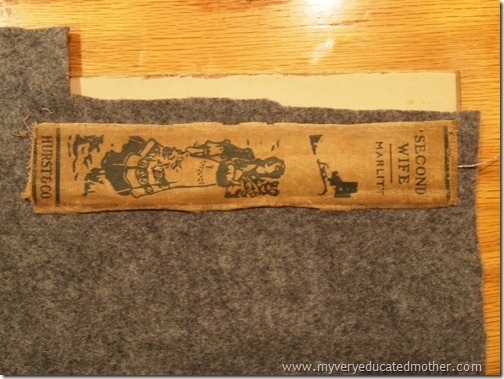 @mvemother Using felt on Book Spine Bookmarks @mvemother Using felt on Book Spine Bookmarks