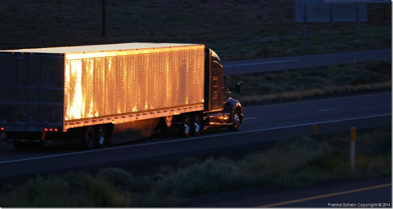 Rolling Into The Sunset By Franke Schein