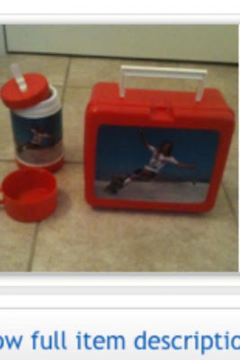 The 2nd pic. of Robin on the lunch box along with a cup!