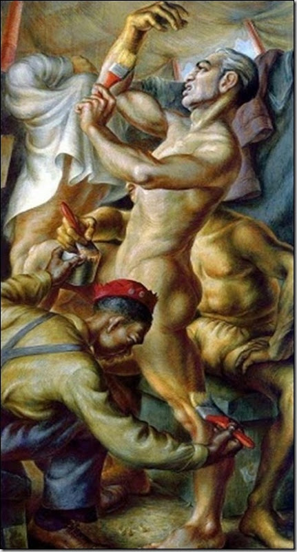 Paul Cadmus, Gilding the Acrobats, 1935 Paul Cadmus, Gilding the Acrobats, 1935