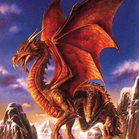 dragon rojo-huevo