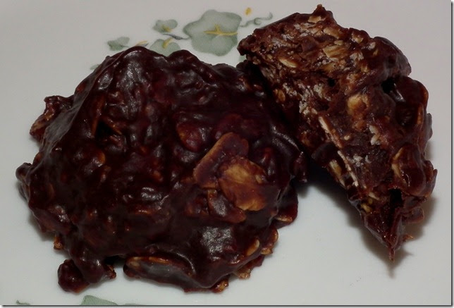 Baking And Boys Healthier No Bake Chocolate Peanut Butter Oat Cookies 