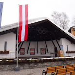 olympic stand in Seefeld, Tirol, Austria