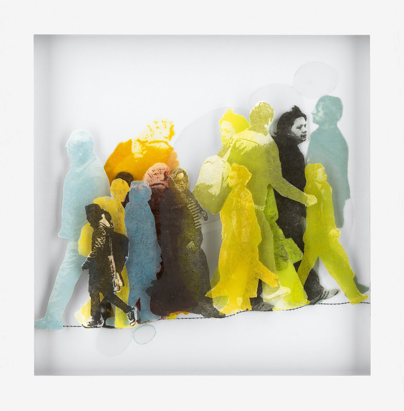 arbeit "rima crowd III" aus der serie "rima 48/9 crowds"