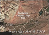 Map-Sandstone Canyon Loop Trails Map-Sandstone Canyon Loop Trails