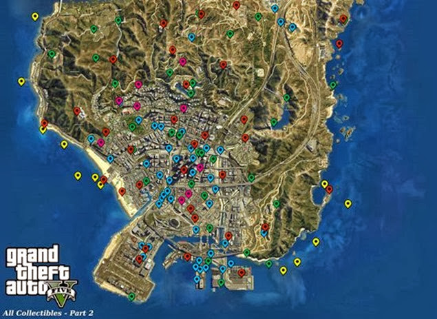 grand theft auto 5 collectibles map 02b