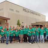Pella Christian High School's 2010 senior class is thrilled to be done!