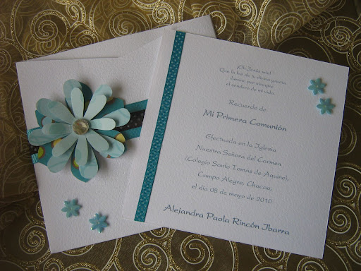 Tarjetas Primera Comunion