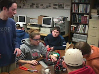Wiring the controls bord