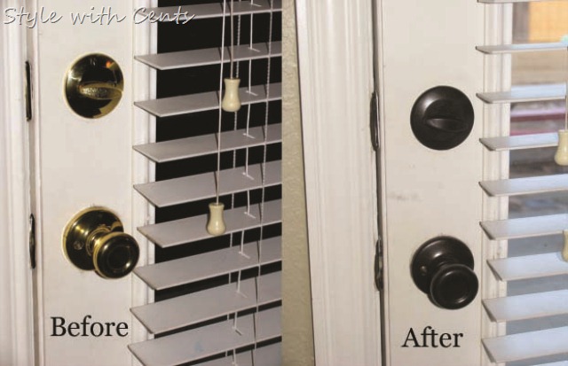 oil rubbed bronze spray paint hardware doorknobs before and after oil rubbed bronze spray paint hardware doorknobs before and after