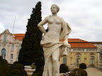 Esculturas dos Jardins do Palácio de Queluz - 04/01/09