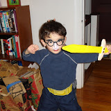 Eidan (and Kai) wish you a Happy Pirate / Marx Bros / Batman/ Spiderman Thanksgiving